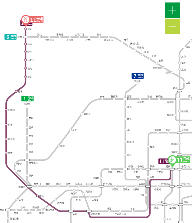 乘着地铁11号线照样玩转深圳!这些地方你都去过吗?