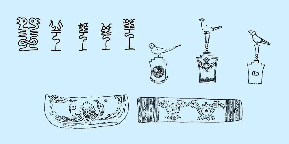 他山之石鸟图腾如何助力航海成为船的一部分