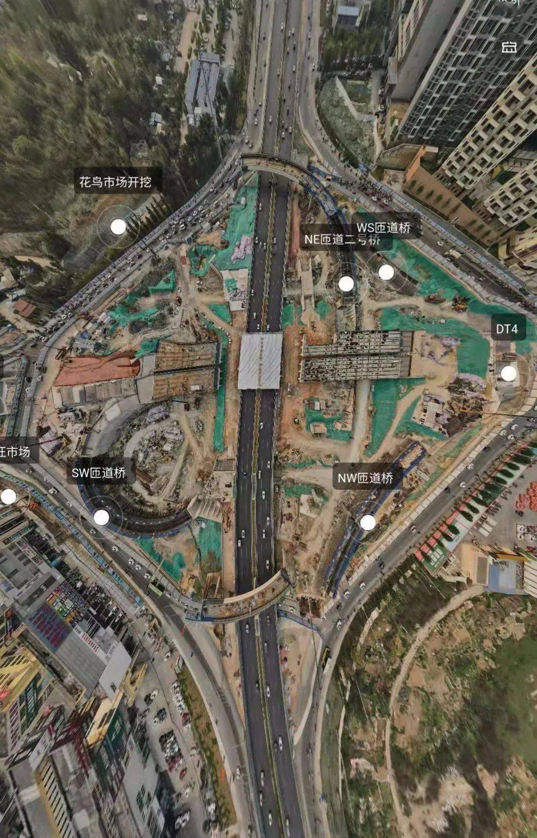 南宁市代理市长孙大光调研集团快环综合整治项目(邕宾立交)改造工程