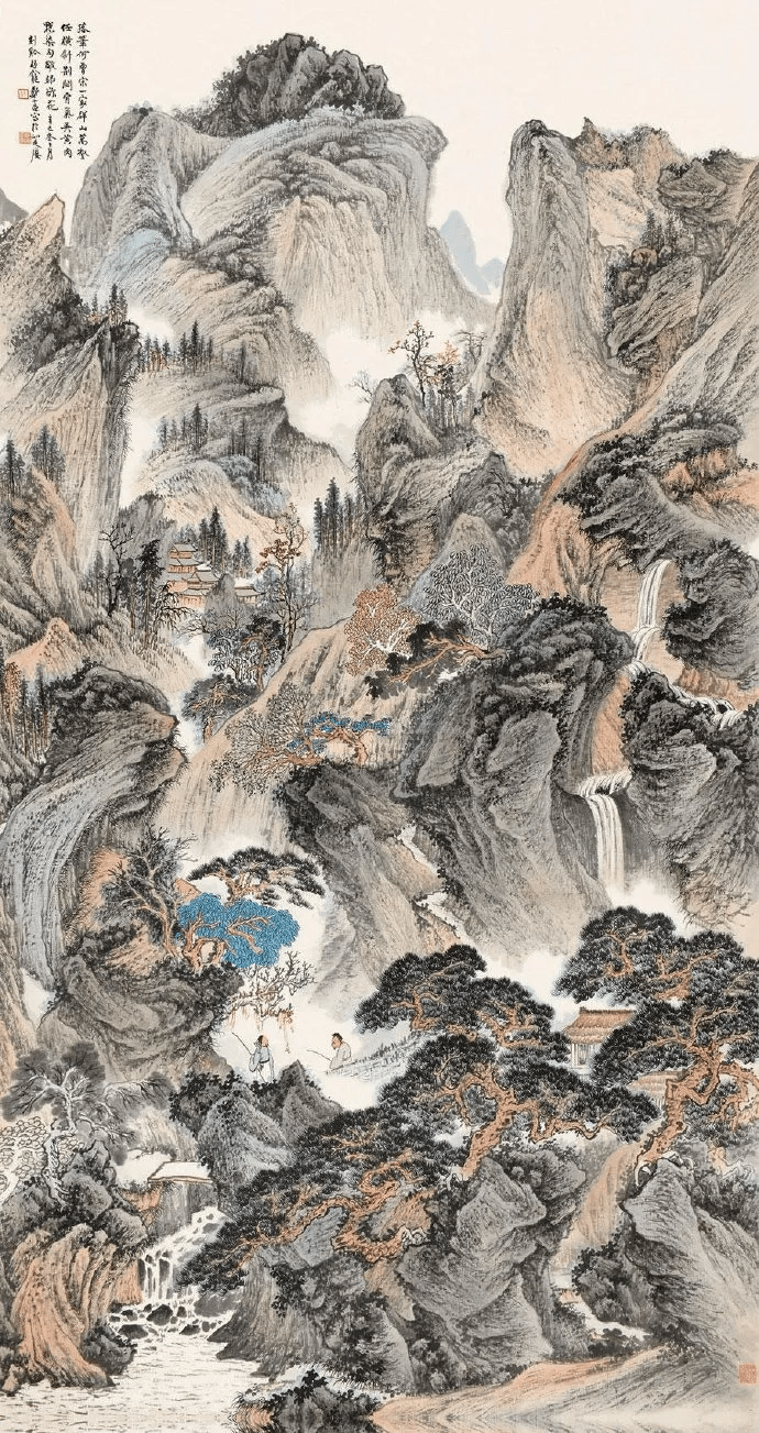 历代名家巧夺天工的山水真是灵气逼人