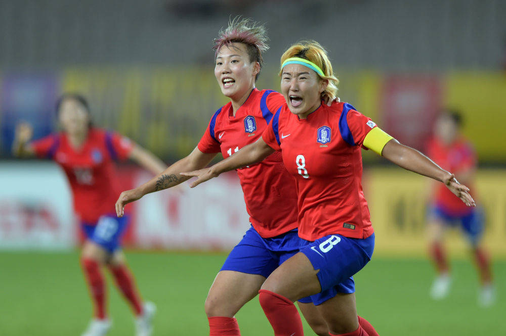 2018女足亚洲杯中国对韩国_中国对韩国女足_中国女足战胜韩国