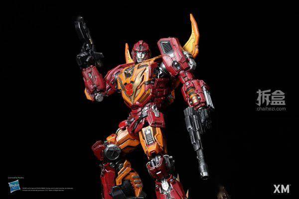 xm studios 变形金刚 补天士 rodimus prime 1/10雕像