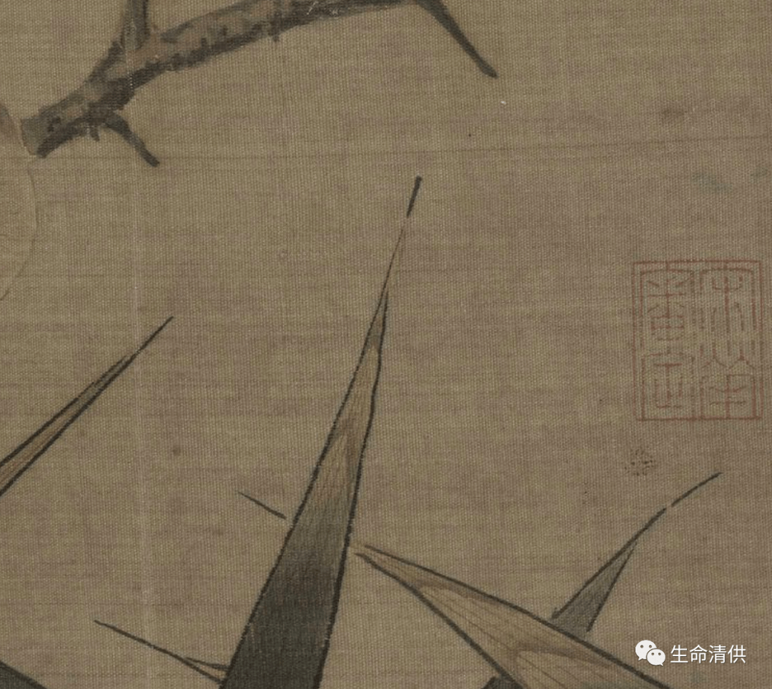 宋画|梅竹双雀图