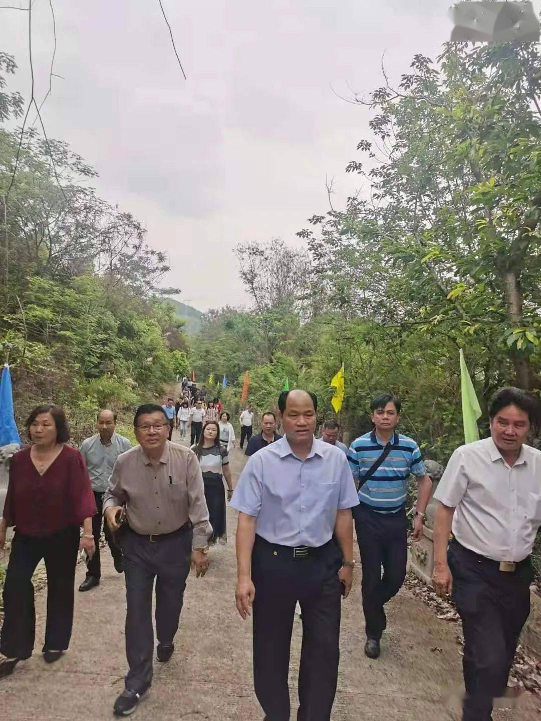 世叶总会叶伟雄总理事长到叶帅故里刷爆了朋友圈