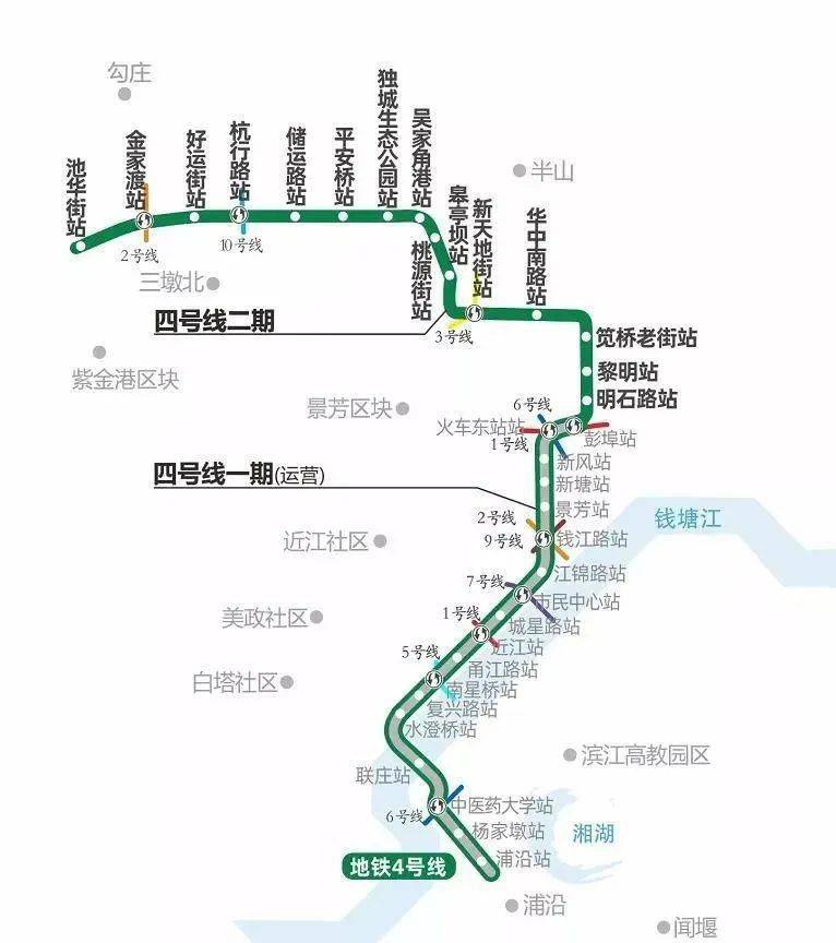 杭州地铁4号线又迎新进展预计今年年底通车