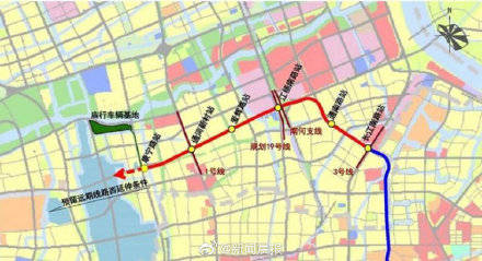 上海地铁18号线二期规划中,18号线二期拟设6座车站,可