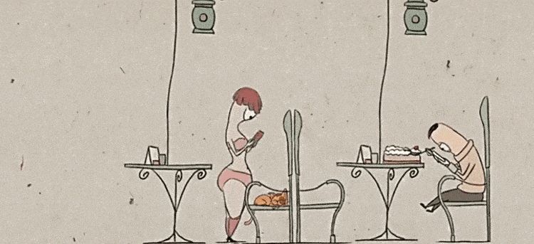 白天,小李伏案工作,抬头是电脑,低头是键盘和手机,每天都陷入抬头与