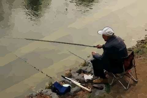 梦见老人钓鱼