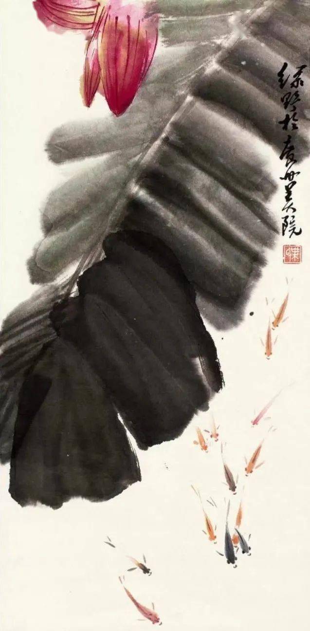 国画中芭蕉下的世界,一片清凉,趣味十足!