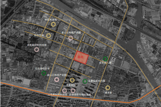 该项目位于无锡市梁溪区毛岸路西侧,桐桥港路东侧,桐华路南侧,规划