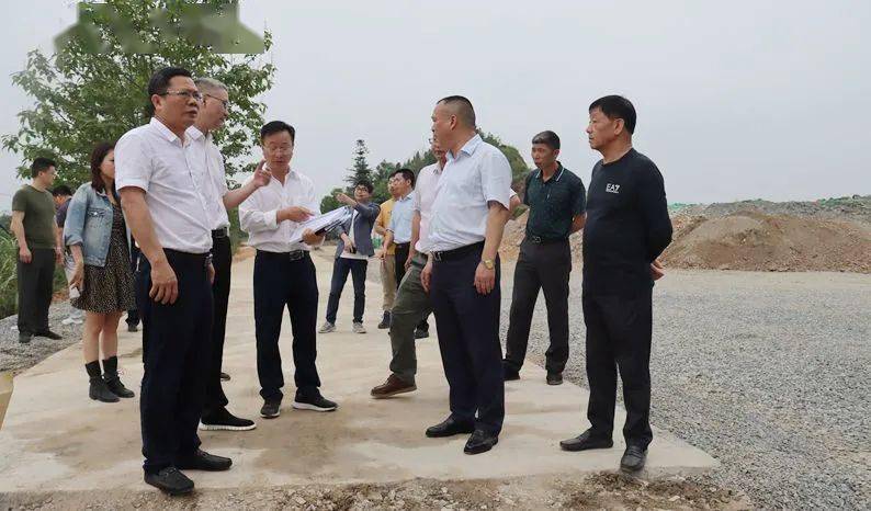 高新区党工委副书记,管委会主任舒永忠督导矿山生态环境问题整改工作
