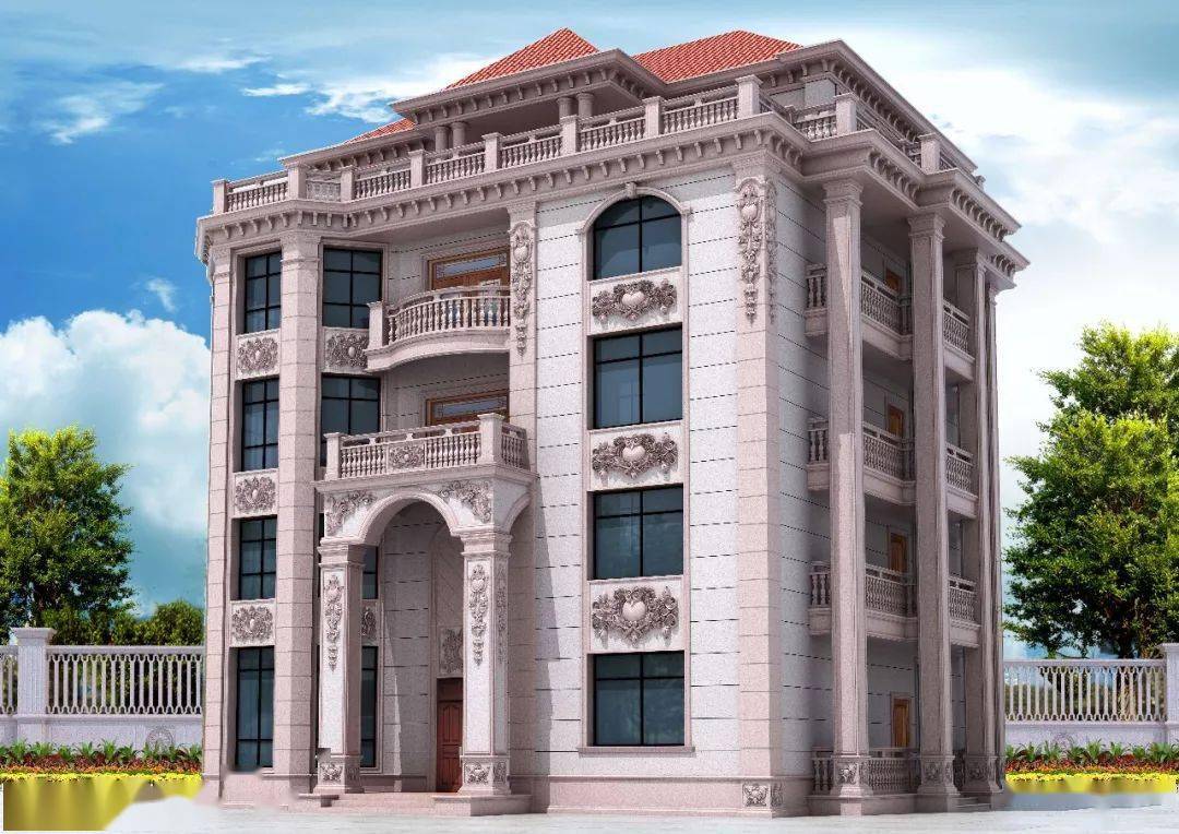 福建特产石材别墅外墙超豪华