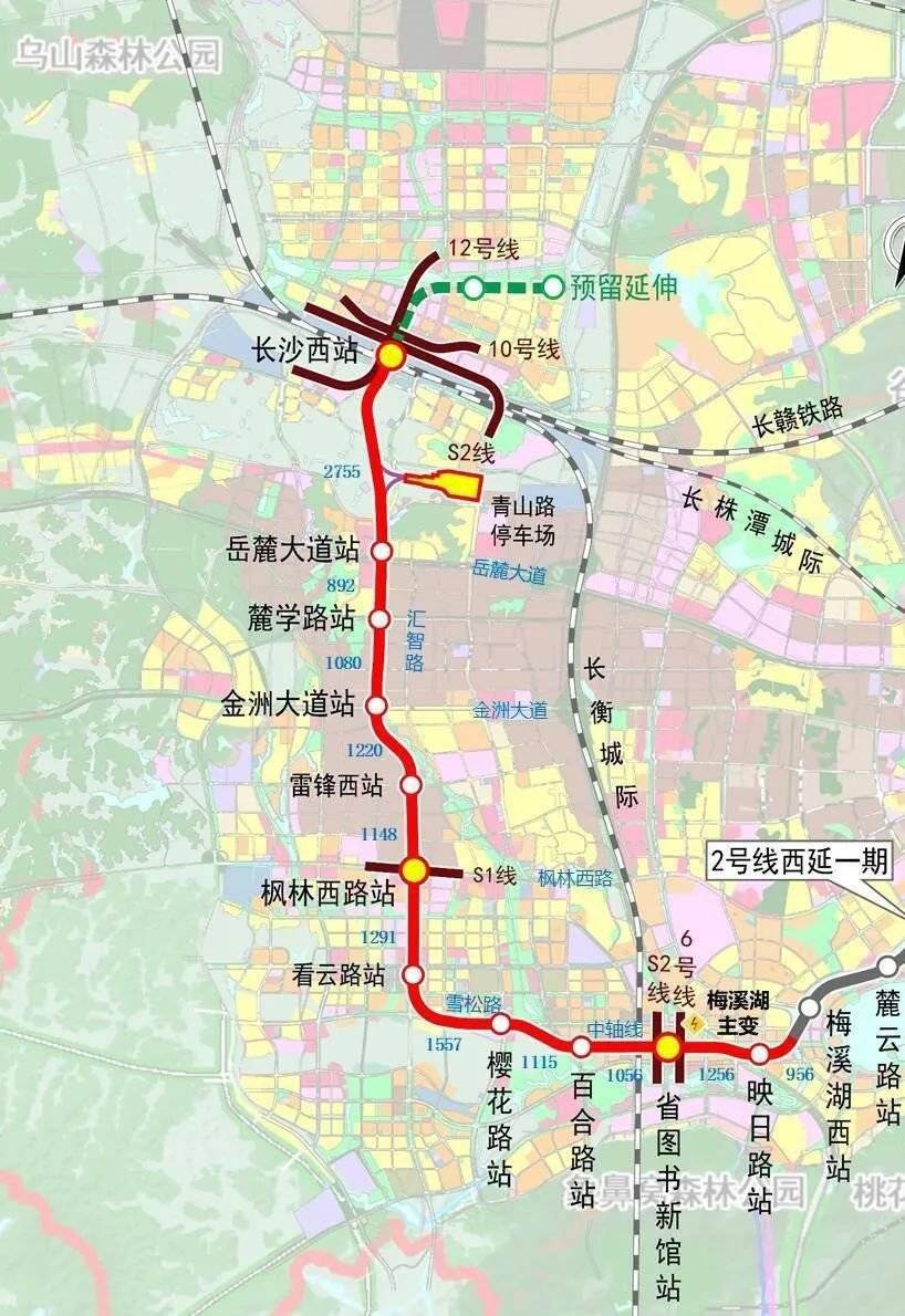 如今,长沙除了已经在施工中的6号线,地铁3号线延长线,地铁1号线延长