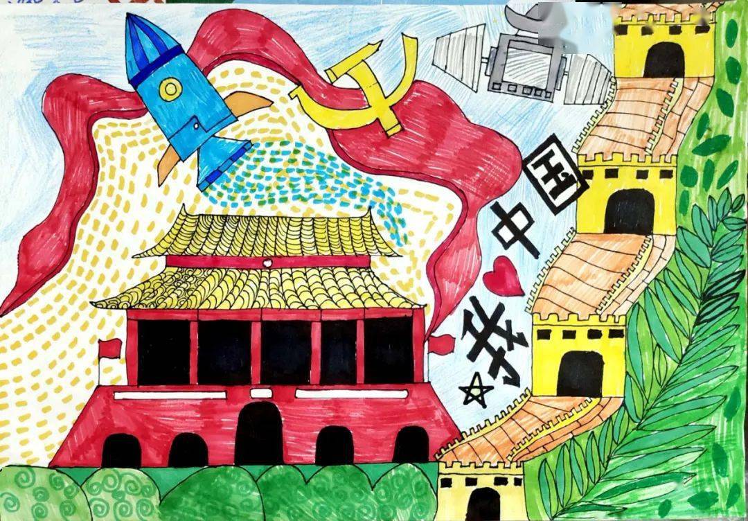 微展览3|"我把祝福送给党"——2021重庆"福彩杯"中小学生征文及书画短