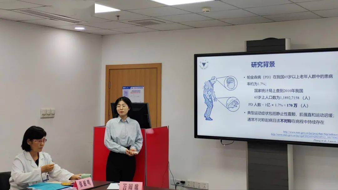 吴晶晶硕士,导师:张敏鸣教授  答辩题目《帕金森病大脑半球间连接损伤
