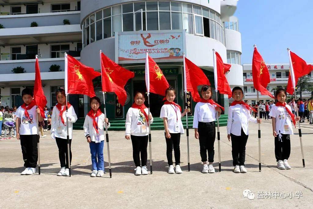 盐城红领巾阜宁县益林中心小学开展习爷爷教导记心中争做新时代好队员