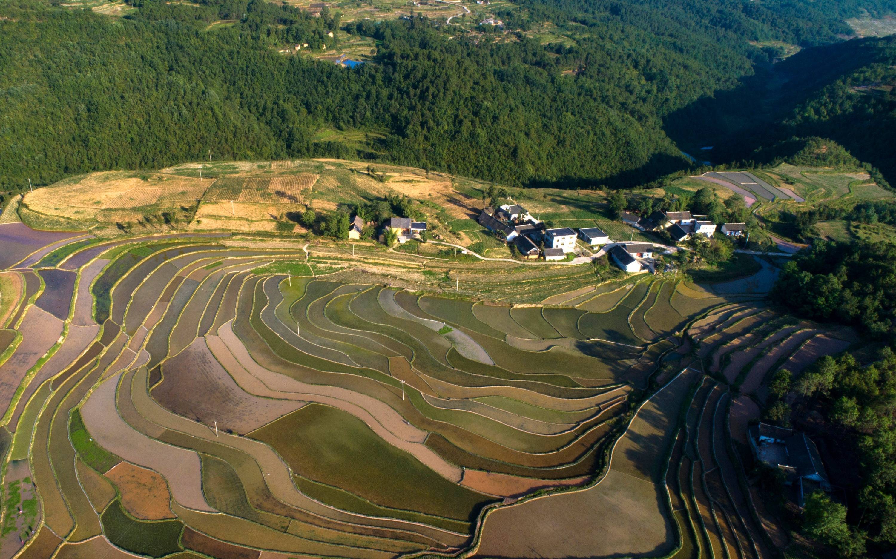 乌蒙腹地乡村美