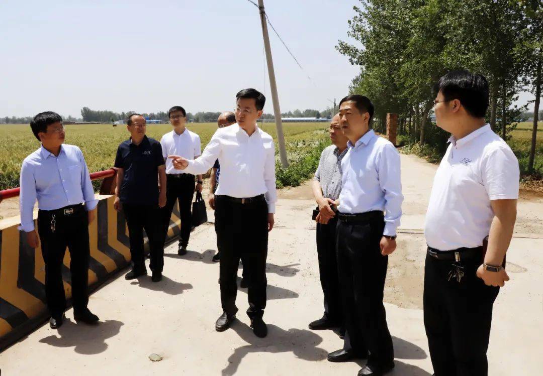 王峰就水污染防治工作进行现场办公_莘县