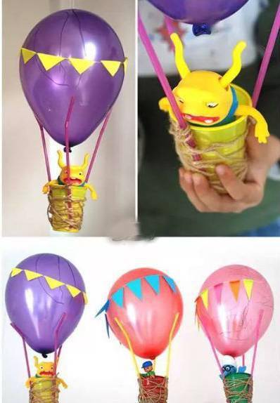 100款幼儿园创意气球手工,吊饰美爆了!