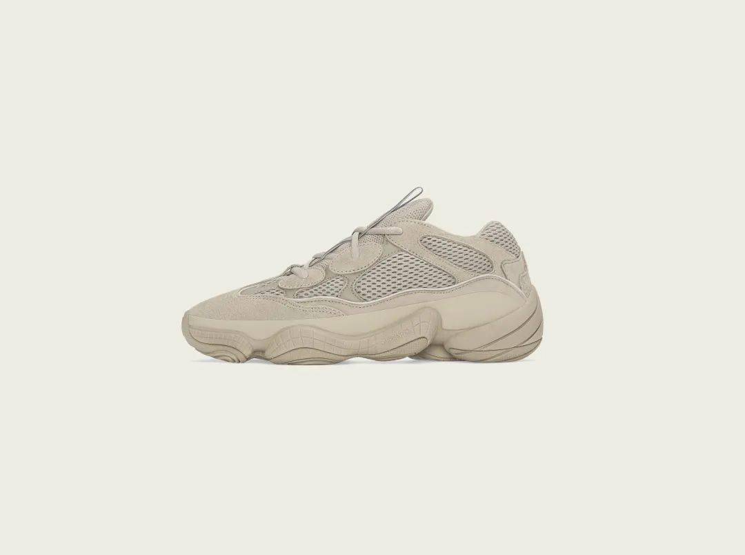 adidas originals 新鲜事——灰褐新调 yeezy 500新配色taupe light