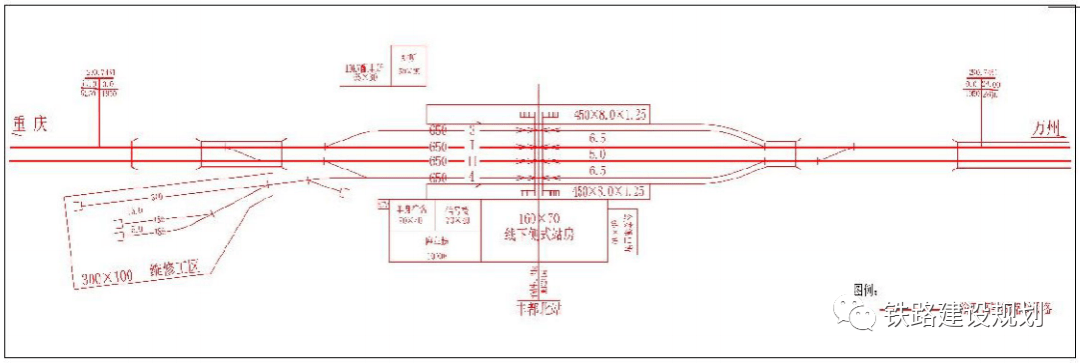 重庆至万州高速铁路环境影响报告书公示,线路走向和站点设置详解