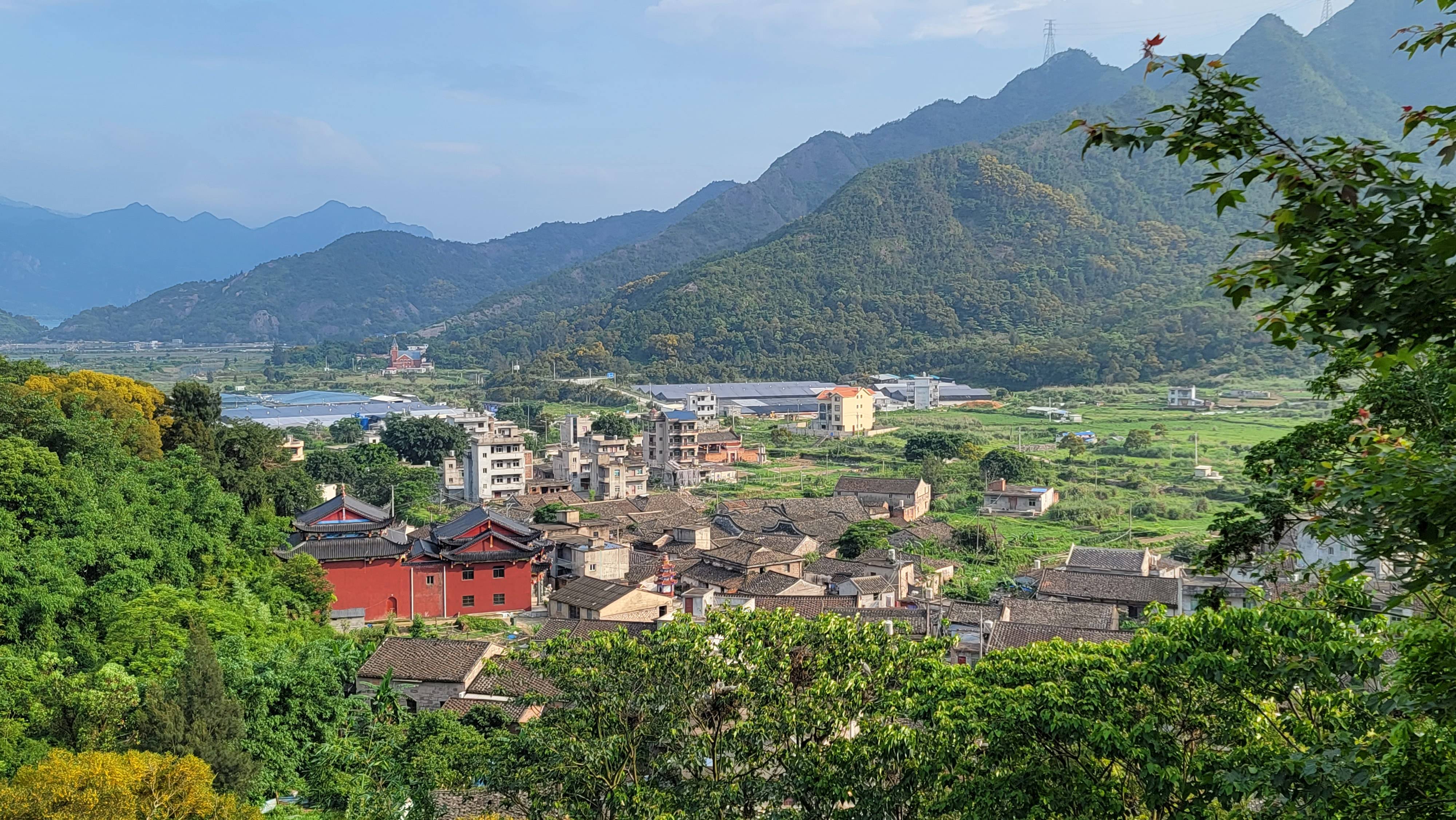 罗源县碧里乡濂澳村景色(6月3日摄,手机照片).