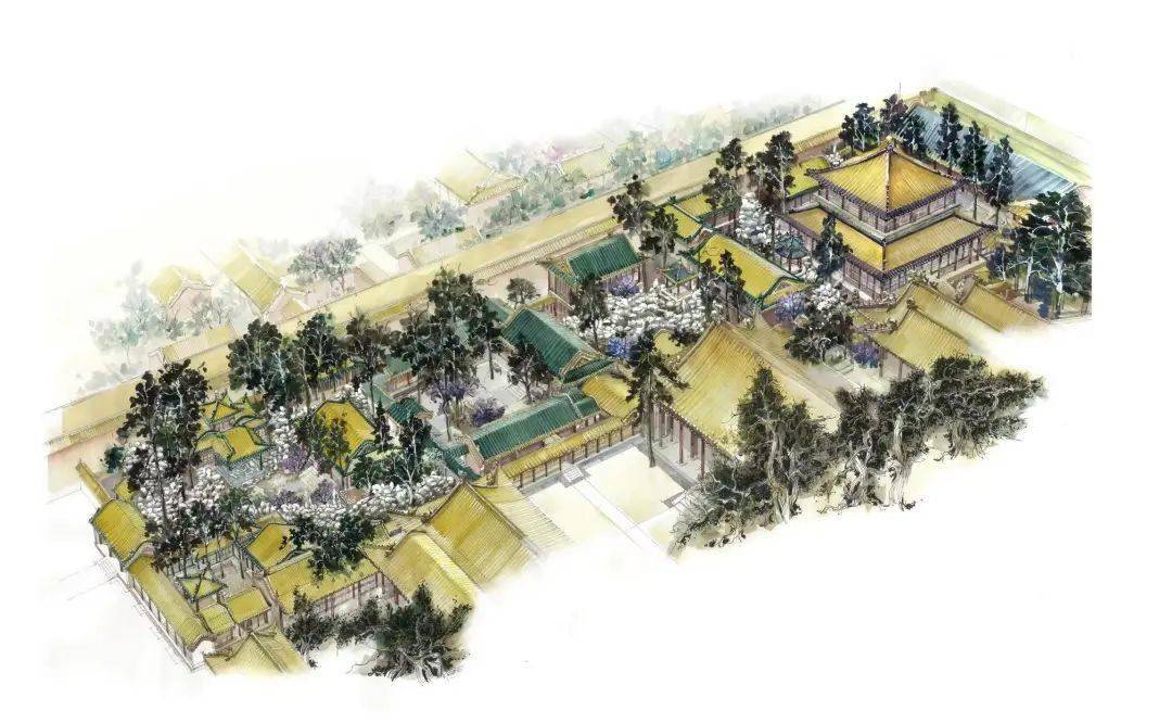 宁寿宫花园,又称乾隆花园,建于1771年至1776年间,是中国帝王朝代幸存