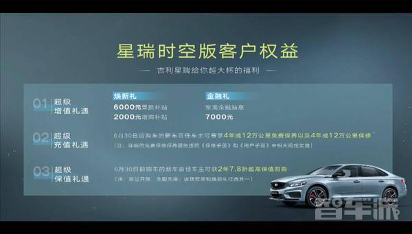 配置方面,吉利星瑞时空版配备了bose音响,双12.