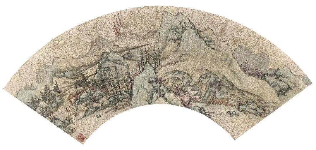 明 丁云鹏 桃花潭