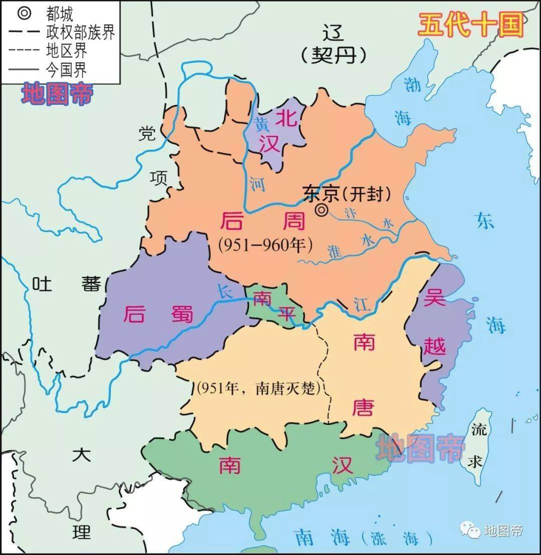 历史上的今天丨五代十国时吴越国面积小为何是南方九国存在时间最长的