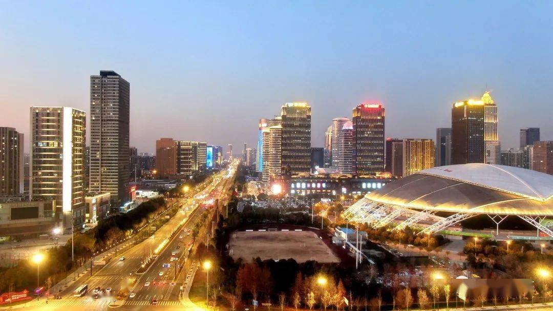 醉人的濠河风景区夜景 焕新了南通的江海文化 提高了南通的城市夜景