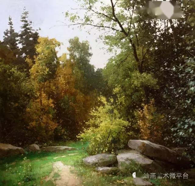 乌克兰 pryadko.尤里油画风景