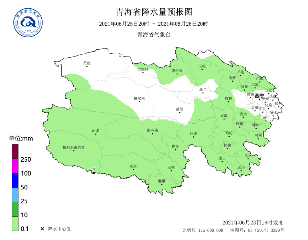 加强防范青海多地发布山洪暴雨预警