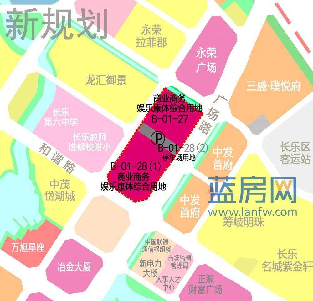 长乐首占或添6.7万方商业综合体!吾悦开业时间为.