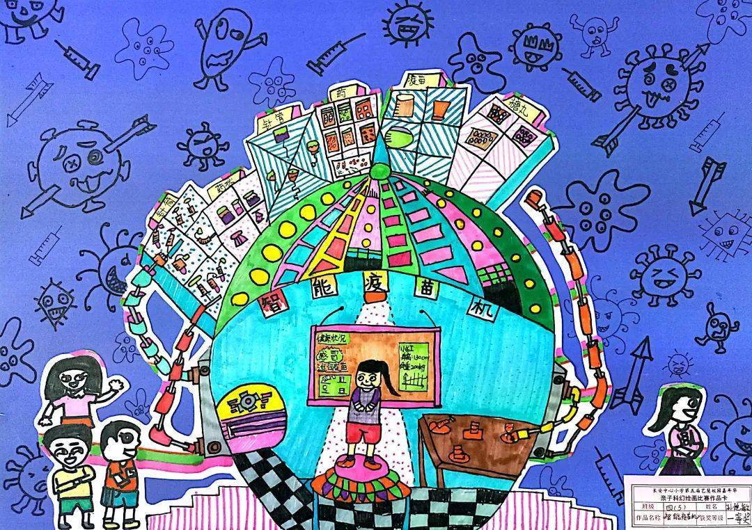中心小学第五届艺慧嘉年华活动之 ——亲子科幻画比赛
