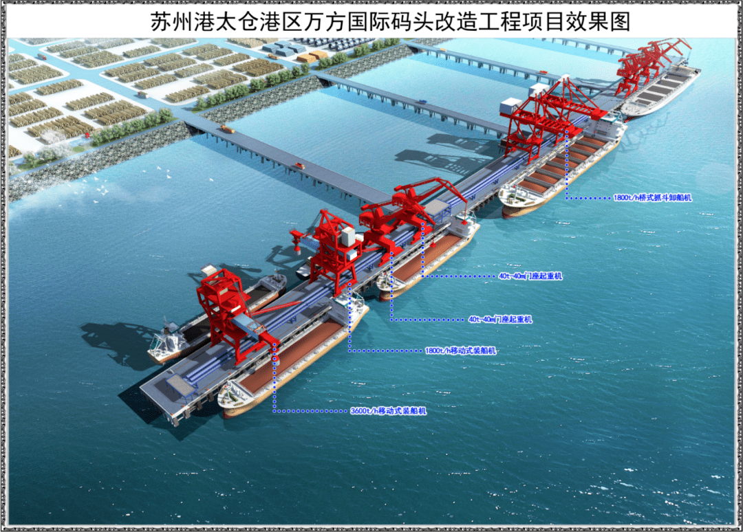 苏州16个重点交通项目集中开工 太仓港集装箱四期码头启用