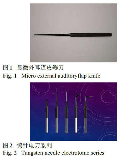 钨针电刀在耳内镜鼓膜修补手术中的应用