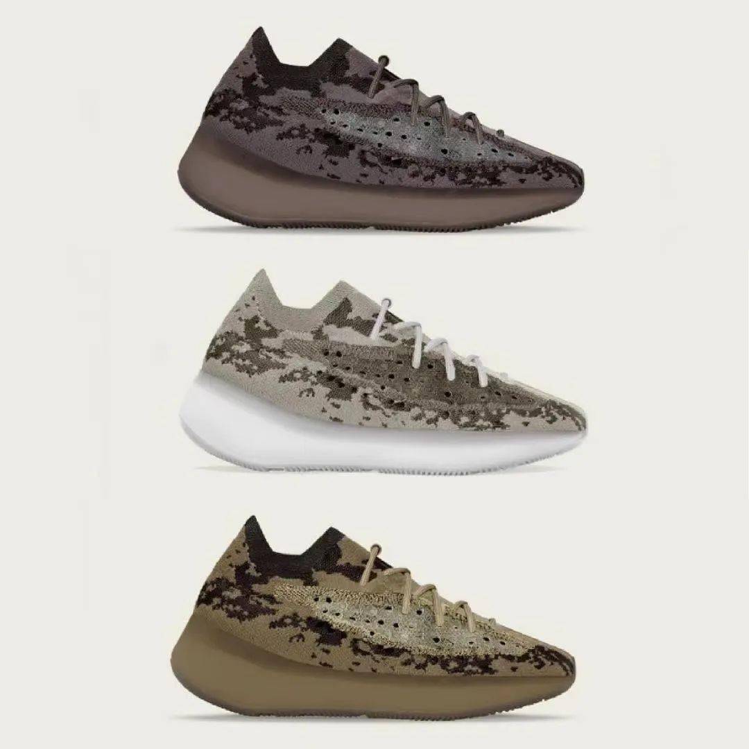 又整迷糊了?yeezy 380多款新配色曝光重回大地色