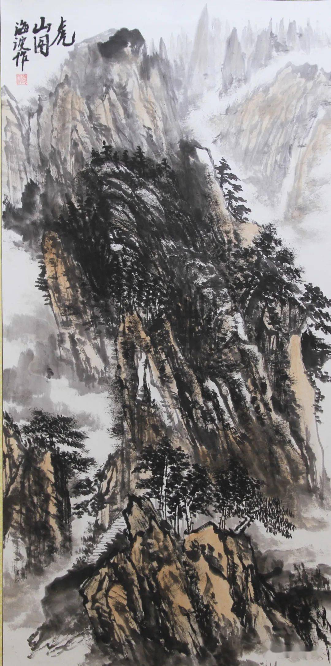 翰墨丹青爱党情·长岛综试区庆祝党的百年华诞书画作品展丨线上展厅