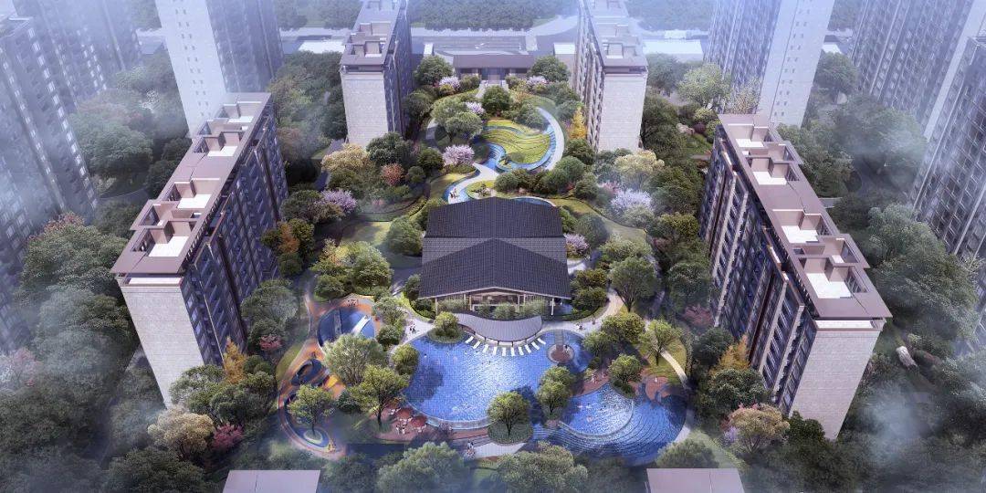 云麓金沙温泉小镇老城区展厅位于朗月后街三岔路口.