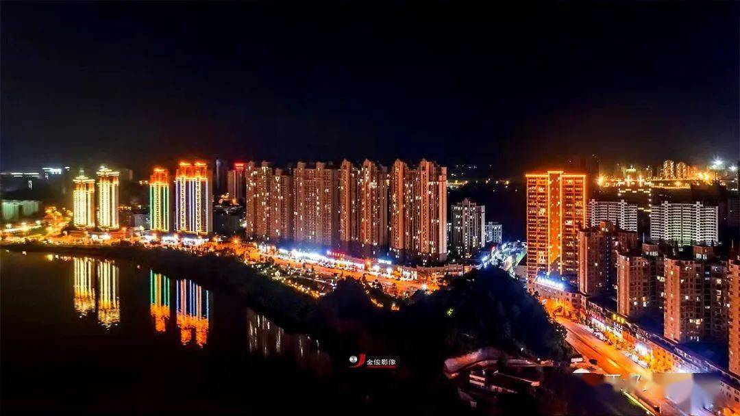 于都夜景,如此惊艳!