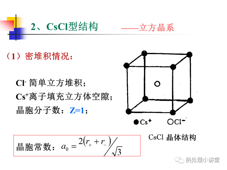 金属中常见的晶体结构