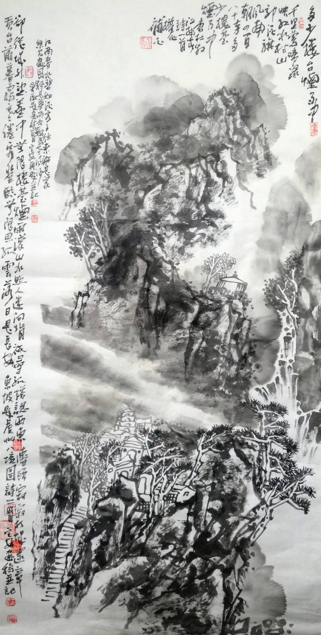 名家推介纵情水墨王定安国画作品