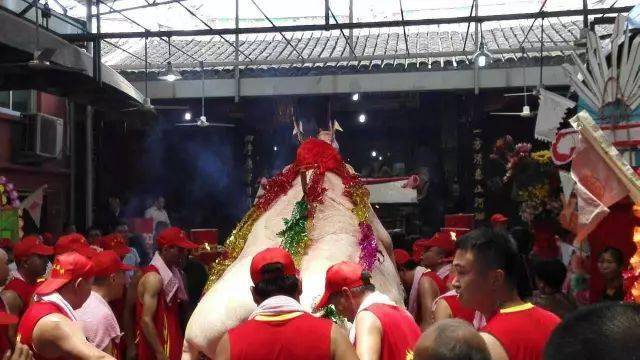 其源于一种民间祭祀习俗,为祭祀商业和渔业保护神—林泗大帝,以求