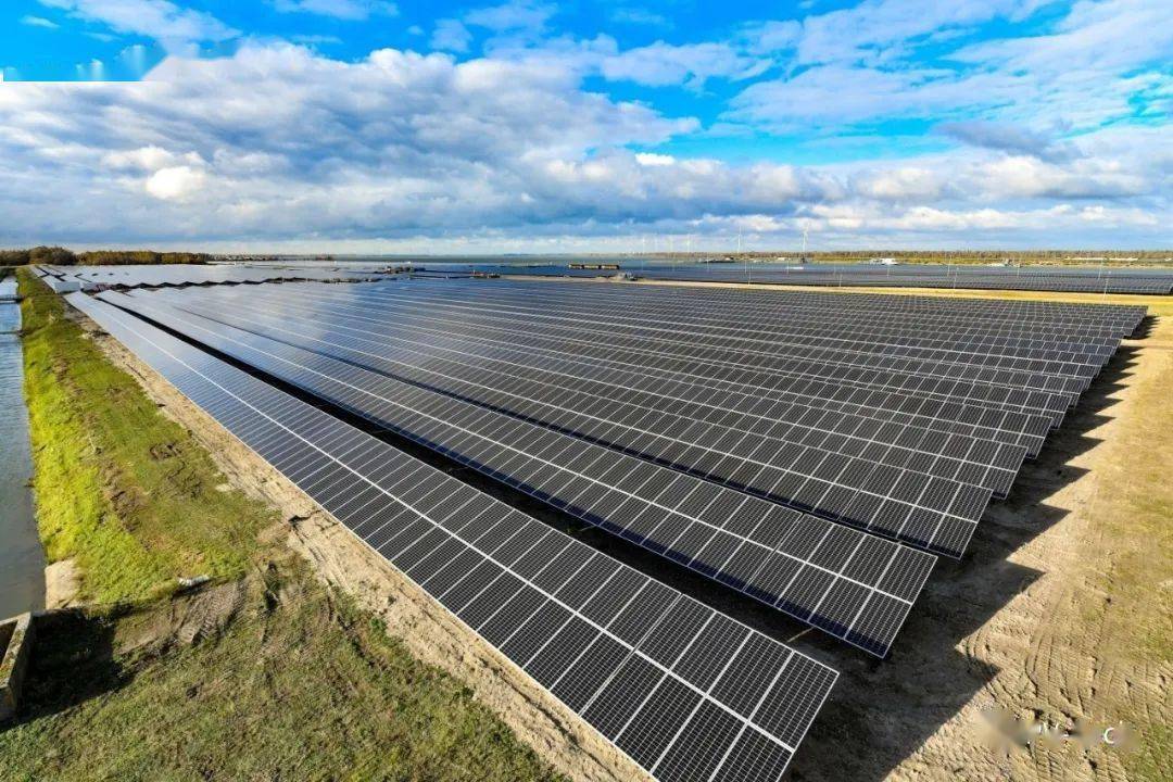 荷兰的27mw moerdijk太阳能电站