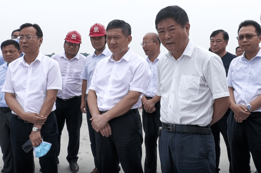 孝感市公路桥梁"三年消危"现场会在安陆市召开