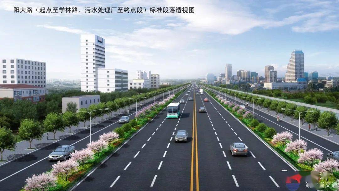 双向10车道!新洲又一条公路通车