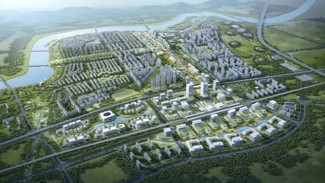 还为新津区第四功能区——天府牧山数字新城完成了整体城市设计,使得