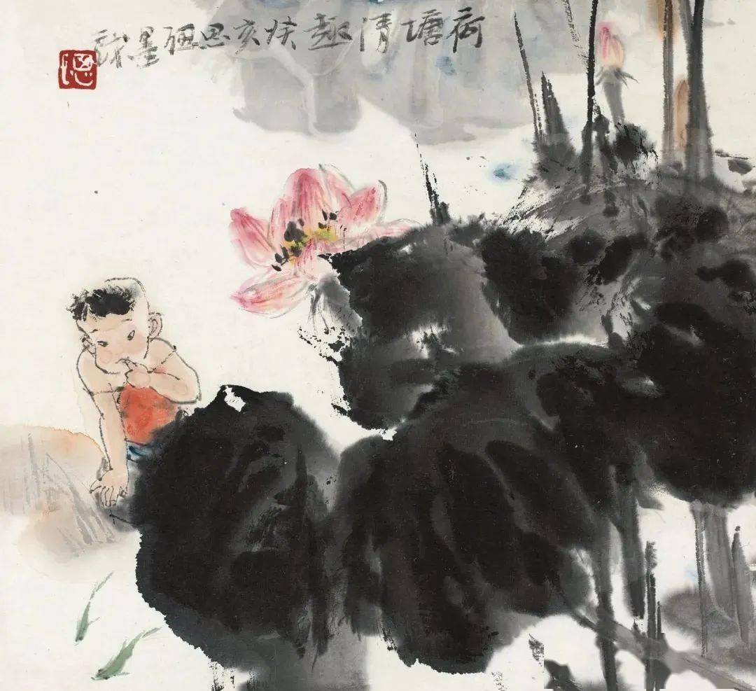 周思聪水墨小画灵动