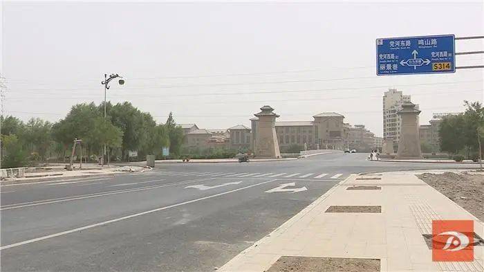 市基础设施建设工程,道路东起白马塔大桥,西至阳关西路七里镇三号桥村